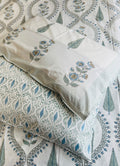 Percale cotton Handblock Bedsheet 300 TC